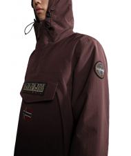 NAPAPIJRI RAINFOREST WINTER 3 Giacca impermeabile con cappuccio burgundy fudge - Giacche Uomo - 3