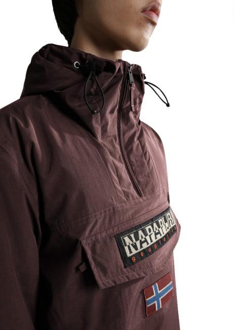 RAINFOREST WINTER 3 Giacca impermeabile con cappuccio burgundy fudge - Giacche Uomo
