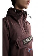 NAPAPIJRI RAINFOREST WINTER 3 Giacca impermeabile con cappuccio burgundy fudge - Giacche Uomo - 4