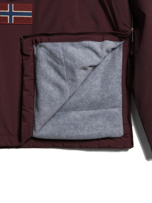 RAINFOREST WINTER 3 Giacca impermeabile con cappuccio burgundy fudge - Giacche Uomo