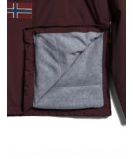 NAPAPIJRI RAINFOREST WINTER 3 Giacca impermeabile con cappuccio burgundy fudge - Giacche Uomo - 6