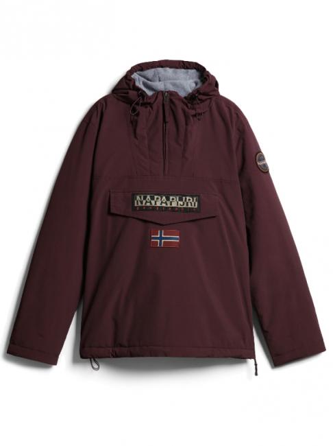 RAINFOREST WINTER 3 Giacca impermeabile con cappuccio burgundy fudge - Giacche Uomo