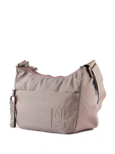 MD20 Borsa hobo a tracolla Taupe - Borse Donna