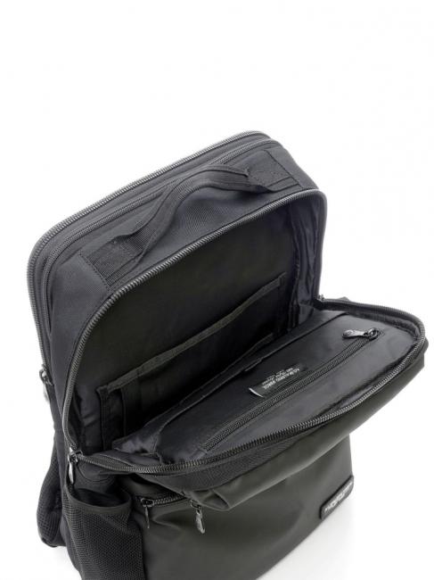 ROUND SLIM Zaino espandibile, porta PC 15" nero - Zaini da lavoro porta PC