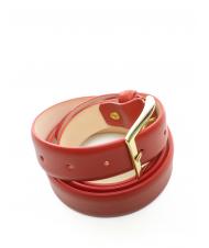 LESAC Cintura in pelle liscia  tomato - Cinture - 3