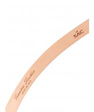 LESAC Cintura sottile in pelle liscia  marine - Cinture - 4