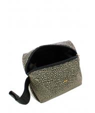 BORBONESE CLASSICA Beauty con maniglia OP/NATURALE/NERO - Bustine & Necessaire - 3