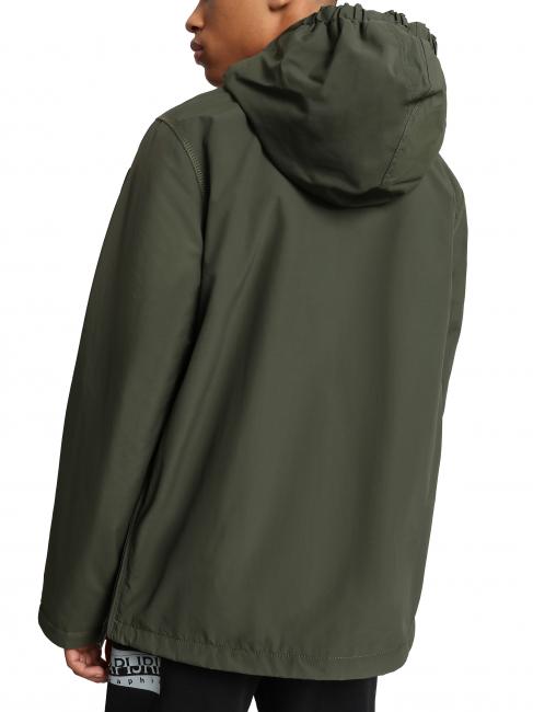 KIDS RAINFOREST PKT 1 Giacca con cappuccio green depths - Giacche