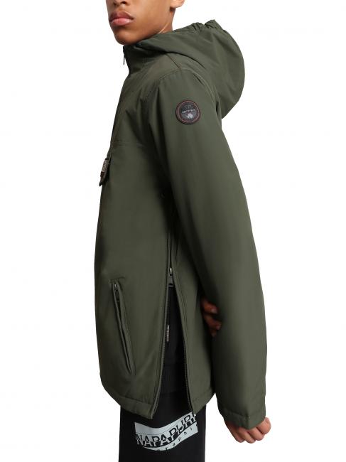 KIDS RAINFOREST PKT 1 Giacca con cappuccio green depths - Giacche