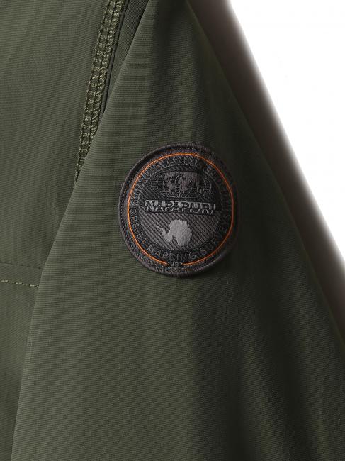 KIDS RAINFOREST PKT 1 Giacca con cappuccio green depths - Giacche
