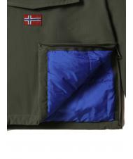 NAPAPIJRI KIDS RAINFOREST PKT 1 Giacca con cappuccio green depths - Giacche - 8