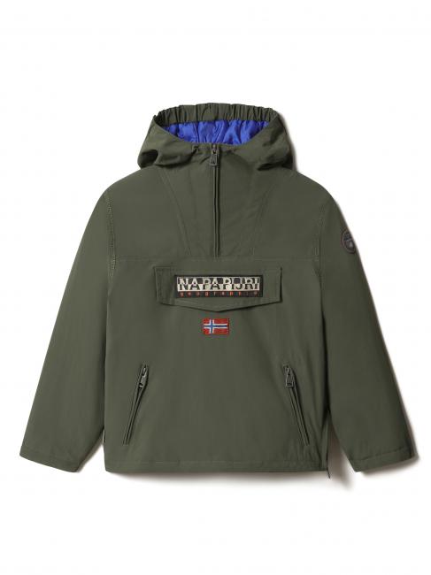 KIDS RAINFOREST PKT 1 Giacca con cappuccio green depths - Giacche