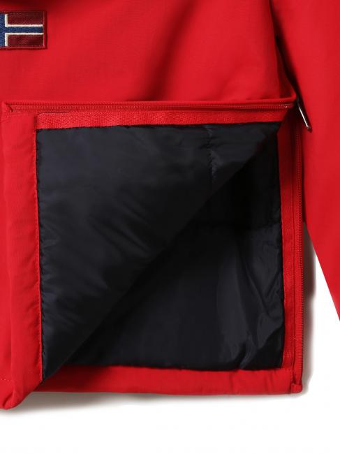 KIDS RAINFOREST PKT 1 Giacca con cappuccio red tango - Giacche