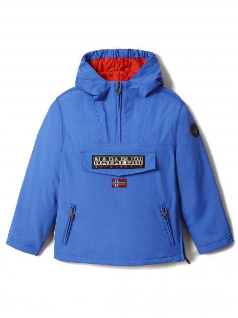 KIDS RAINFOREST PKT 1 Giacca con cappuccio blue dazzling - Giacche