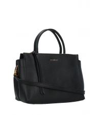 COCCINELLE ARLETTIS Borsetta in pelle martellata Nero - Borse Donna - 4