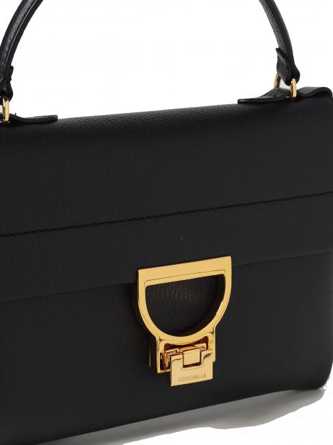 ARLETTIS Mini bag in pelle martellata Nero - Borse Donna