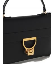 COCCINELLE ARLETTIS Mini bag in pelle martellata Nero - Borse Donna - 2