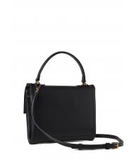 COCCINELLE ARLETTIS Mini bag in pelle martellata Nero - Borse Donna - 3