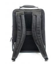 PIQUADRO X1 Zaino in pelle, porta pc 15.6" Nero - Zaini da lavoro porta PC - 4