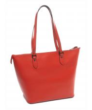 YNOT MELODY Shopping Bag in pelle ROSSO - Borse Donna - 2