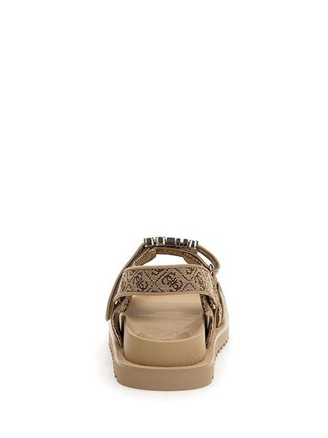 FABELIS 2 Sandali con logo Beige/Brown - Scarpe Donna