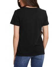 GUESS LOGO TIGER EASY T-shirt con borchiette jetbla - T-shirt e Top Donna - 2