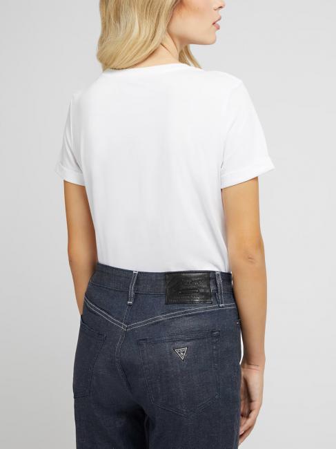 AURELIA T-shirt in cotone con stampa purwhite - T-shirt e Top Donna