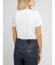 GUESS AURELIA T-shirt in cotone con stampa purwhite - T-shirt e Top Donna - 2
