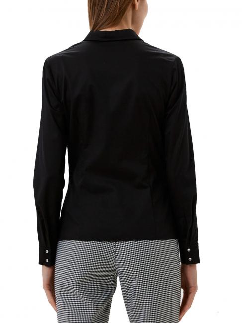 CATE Camicia manica lunga slim fit jetbla - Camicie Donna