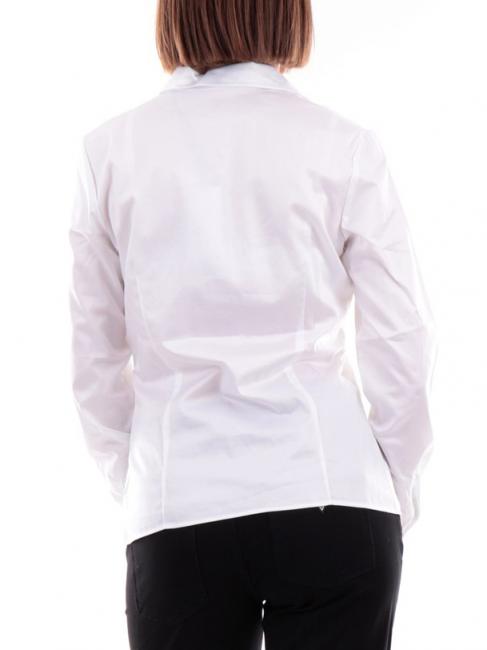 CATE Camicia manica lunga slim fit purwhite - Camicie Donna