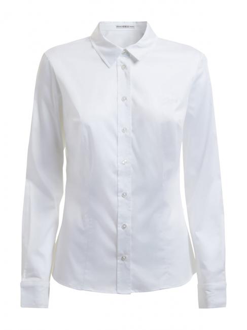 CATE Camicia manica lunga slim fit purwhite - Camicie Donna