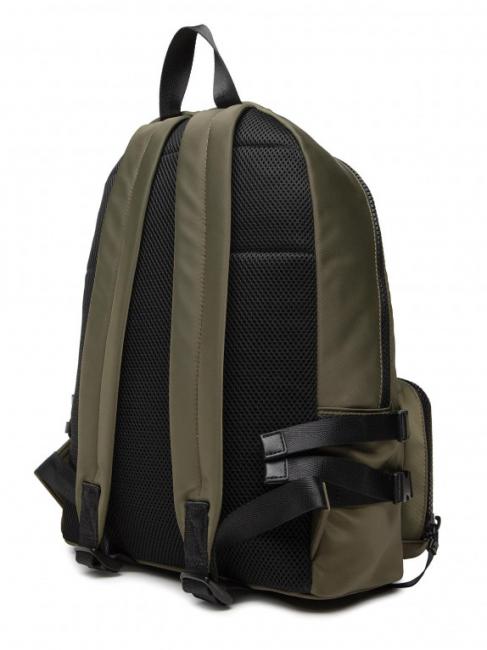 SPEEDY LETTERING Zaino in nylon, porta pc 15,6" green olive/stone - Zaini da lavoro porta PC