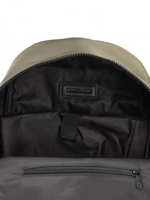 SPEEDY LETTERING Zaino in nylon, porta pc 15,6" green olive/stone - Zaini da lavoro porta PC