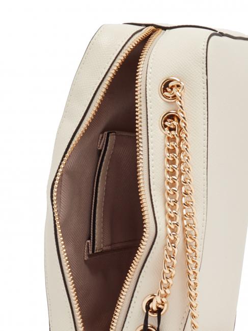 QUILTED FRAME Borsa tessuto matelass&eacute; neve - Borse Donna