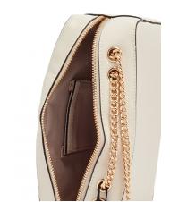 TWINSET QUILTED FRAME Borsa tessuto matelass&eacute; neve - Borse Donna - 4