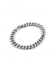 GUESS HYPE CURB CHAIN Bracciale antique silver - Bracciali Uomo - 3