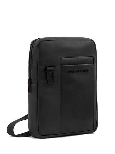 FINN Borsello porta iPad, in pelle Nero - Tracolle Uomo