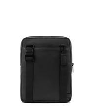PIQUADRO FINN Borsello porta iPad, in pelle Nero - Tracolle Uomo - 3