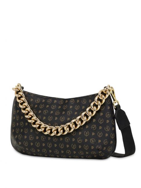 HERITAGE Borsa a tracolla manico catena Nero - Borse Donna
