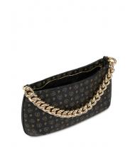 POLLINI HERITAGE Borsa a tracolla manico catena Nero - Borse Donna - 5