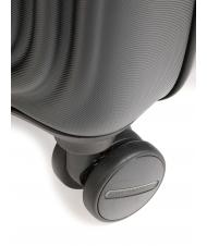MANDARINA DUCK LOGODUCK + Trolley bagaglio a mano, espandibile NERO - Bagagli a mano - 5
