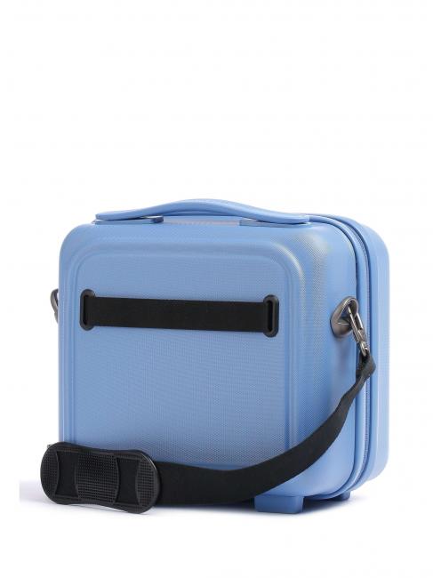 LOGODUCK + Beauty case rigido con tracolla parisian blue - Beauty Case
