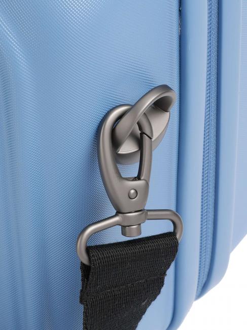 LOGODUCK + Beauty case rigido con tracolla parisian blue - Beauty Case
