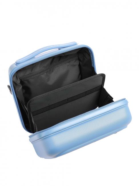 LOGODUCK + Beauty case rigido con tracolla parisian blue - Beauty Case