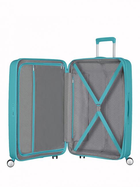 SOUNDBOX SPINNER Trolley medio, espandibile turquoise tonic - Trolley Rigidi