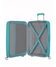 AMERICAN TOURISTER SOUNDBOX SPINNER Trolley medio, espandibile turquoise tonic - Trolley Rigidi - 2