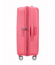 AMERICAN TOURISTER SOUNDBOX SPINNER Trolley medio, espandibile sun kissed coral - Trolley Rigidi - 4