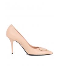 LOVE MOSCHINO Scarpa d&eacute;collet&eacute; alta in nappa  nude - Scarpe Donna - 2