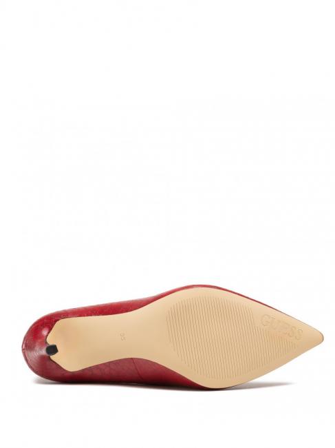 PIERA D&eacute;collet&eacute; alte ROSSO - Scarpe Donna