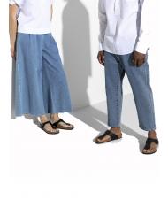 BIRKENSTOCK GIZEH Infradito in Birko-Flor vernice black - Scarpe Unisex - 7